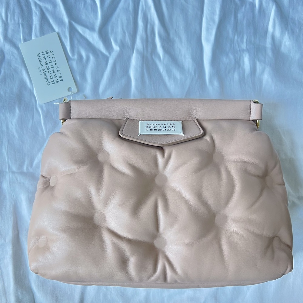 New Maison Margiela Small Glam Slam Classique Quilted Shoulder Bag Orig.$1880